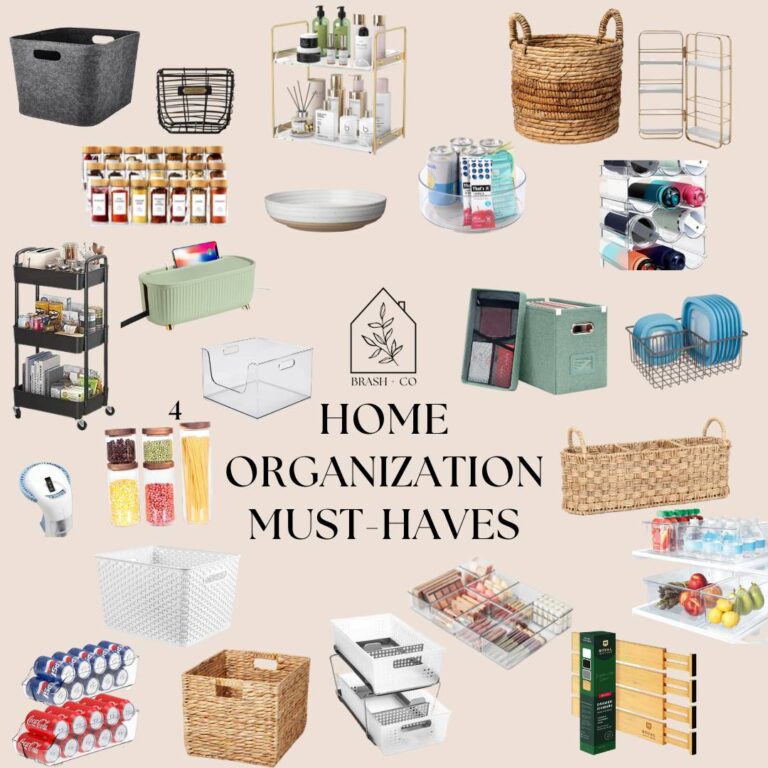 Round up of home organization products