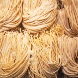 fresh pasta- spaghetti and linguine